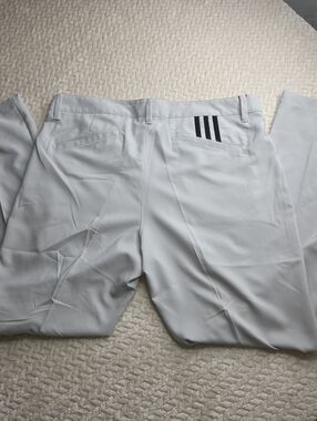 Adidas Ultimate 365 Light Gray Golf Pants Men’s 34X30 Performance Stretch NWT